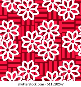 Endless abstract pattern. Background texture.  Vector illustration.