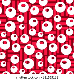 Endless abstract pattern. Background texture.  Vector illustration.