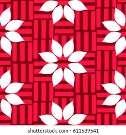Endless abstract pattern. Background texture.  Vector illustration.
