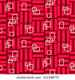 Endless abstract pattern. Background texture.  Vector illustration.
