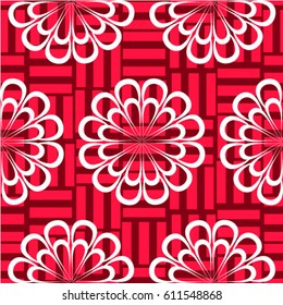 Endless abstract pattern. Background texture.  Vector illustration.