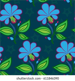 Endless abstract pattern. Background texture.  Vector illustration.