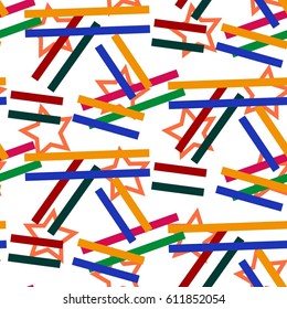 Endless abstract pattern. Background texture.  Vector illustration.