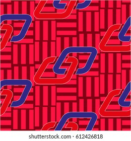 Endless abstract pattern. Background texture.  Vector illustration.