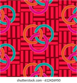 Endless abstract pattern. Background texture.  Vector illustration.