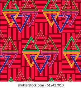 Endless abstract pattern. Background texture.  Vector illustration.