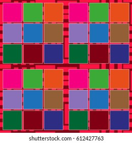 Endless abstract pattern. Background texture.  Vector illustration.