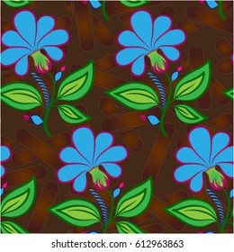 Endless abstract pattern. Background texture.  Vector illustration.