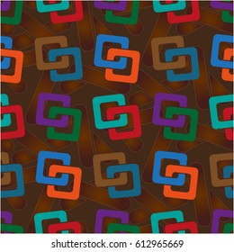 Endless abstract pattern. Background texture.  Vector illustration.