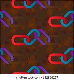 Endless abstract pattern. Background texture.  Vector illustration.