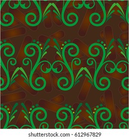 Endless abstract pattern. Background texture.  Vector illustration.
