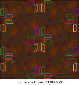 Endless abstract pattern. Background texture.  Vector illustration.