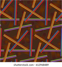 Endless abstract pattern. Background texture.  Vector illustration.