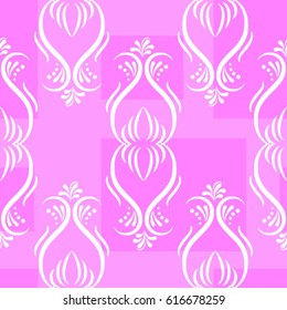 Endless abstract pattern. Background texture.  Vector illustration.