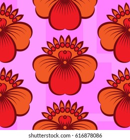 Endless abstract pattern. Background texture.  Vector illustration.