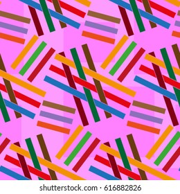 Endless abstract pattern. Background texture.  Vector illustration.