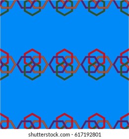 Endless abstract pattern. Background texture.  Vector illustration.