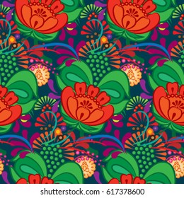 Endless abstract pattern. Background texture.  Vector illustration.