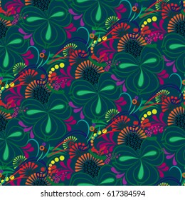 Endless abstract pattern. Background texture.  Vector illustration.