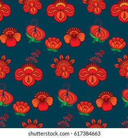 Endless abstract pattern. Background texture.  Vector illustration.