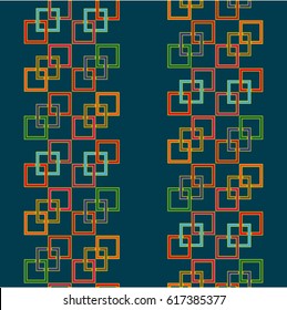 Endless abstract pattern. Background texture.  Vector illustration.