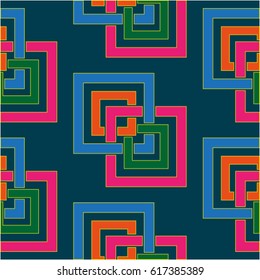 Endless abstract pattern. Background texture.  Vector illustration.