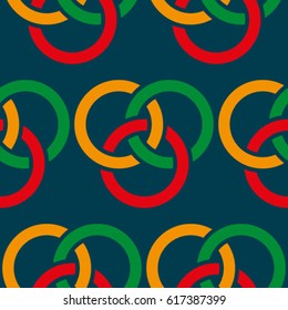 Endless abstract pattern. Background texture.  Vector illustration.