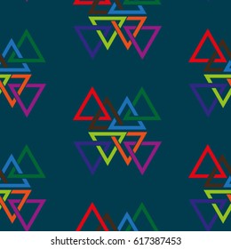 Endless abstract pattern. Background texture.  Vector illustration.