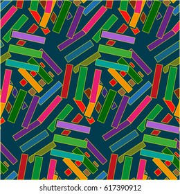 Endless abstract pattern. Background texture.  Vector illustration.