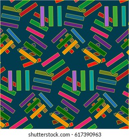 Endless abstract pattern. Background texture.  Vector illustration.