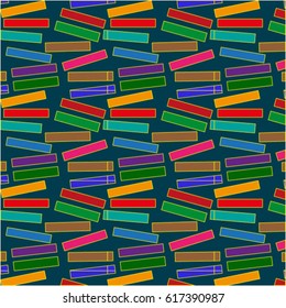 Endless abstract pattern. Background texture.  Vector illustration.