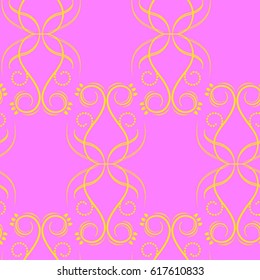Endless abstract pattern. Background texture.  Vector illustration.