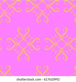 Endless abstract pattern. Background texture.  Vector illustration.