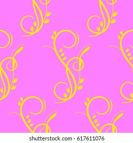 Endless abstract pattern. Background texture.  Vector illustration.