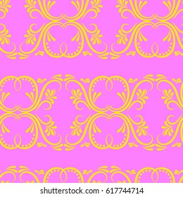 Endless abstract pattern. Background texture.  Vector illustration.