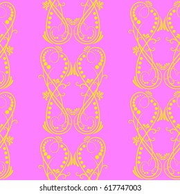 Endless abstract pattern. Background texture.  Vector illustration.