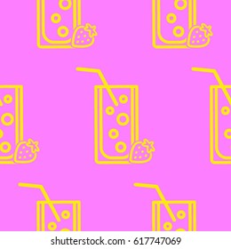 Endless abstract pattern. Background texture.  Vector illustration.