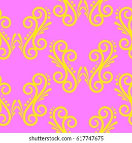 Endless abstract pattern. Background texture.  Vector illustration.