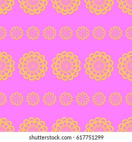 Endless abstract pattern. Background texture.  Vector illustration.