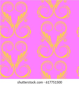 Endless abstract pattern. Background texture.  Vector illustration.