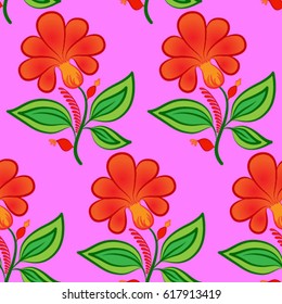 Endless abstract pattern. Background texture.  Vector illustration.