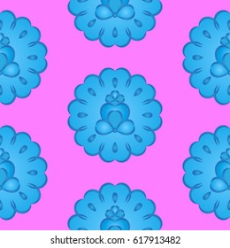 Endless abstract pattern. Background texture.  Vector illustration.