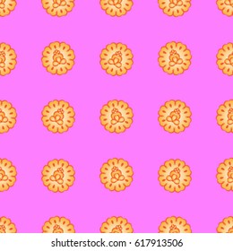 Endless abstract pattern. Background texture.  Vector illustration.