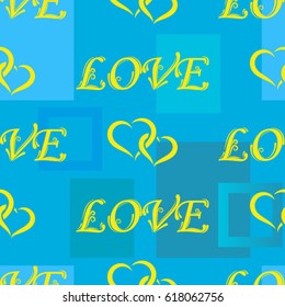 Endless abstract pattern. Background texture, note, treble clef, music, sound.  Vector illustration.