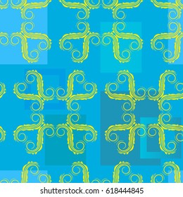 Endless abstract pattern. Background texture.  Vector illustration.