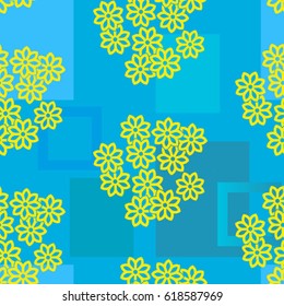 Endless abstract pattern. Background texture.  Vector illustration.