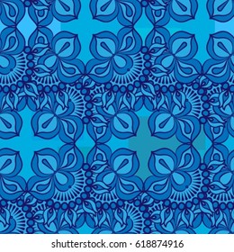 Endless abstract pattern. Background texture.  Vector illustration.