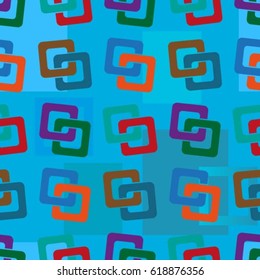 Endless abstract pattern. Background texture.  Vector illustration.