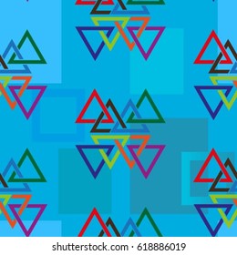 Endless abstract pattern. Background texture.  Vector illustration.