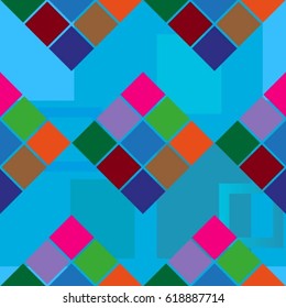 Endless abstract pattern. Background texture.  Vector illustration.